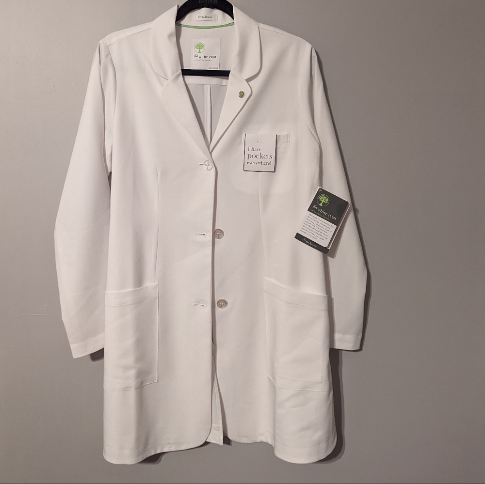 Healing Hands | Long Sleeve White Coat